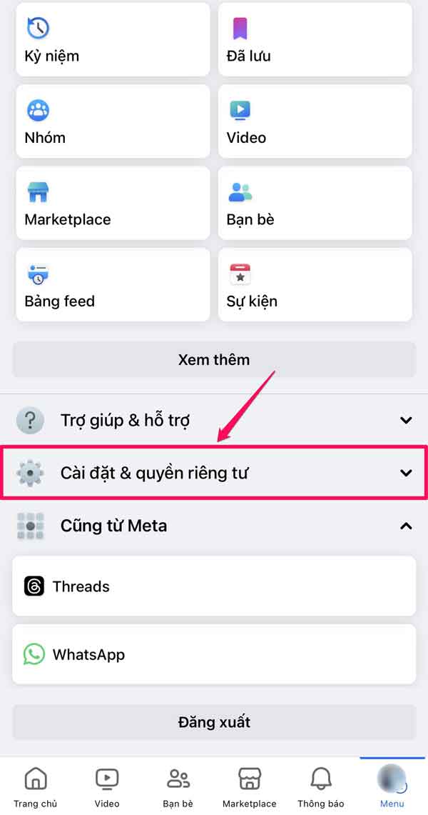 Cách thêm email vào Facebook - bước 3