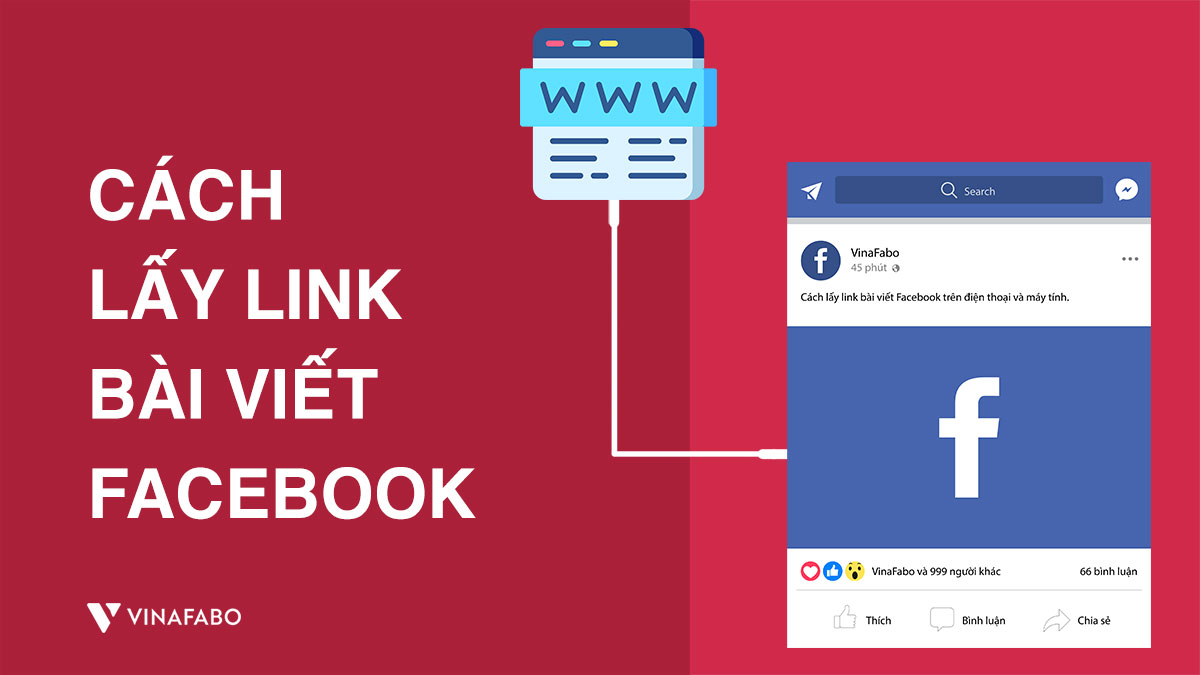 Cách lấy link bài viết Facebook trên điện thoại và máy tính