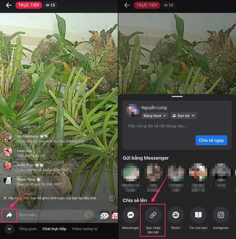 Cách lấy link livestream Facebook
