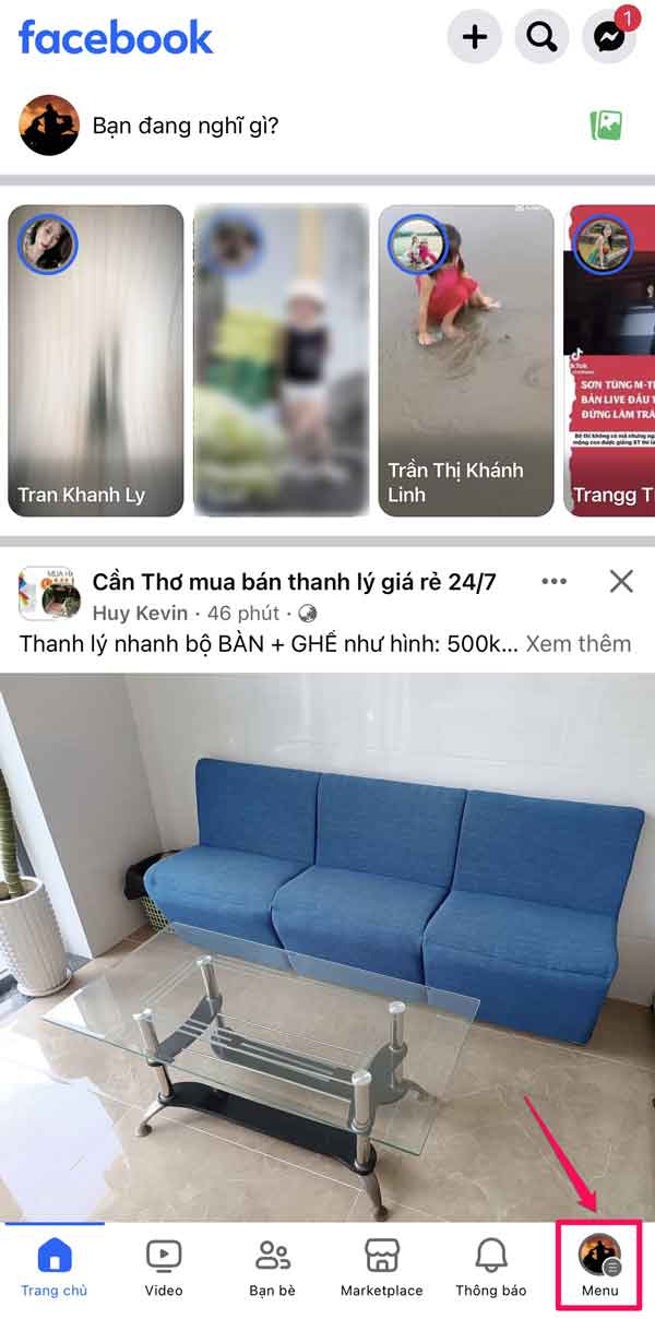 Cách ẩn người theo dõi mình trên Facebook bằng điện thoại - bước 2