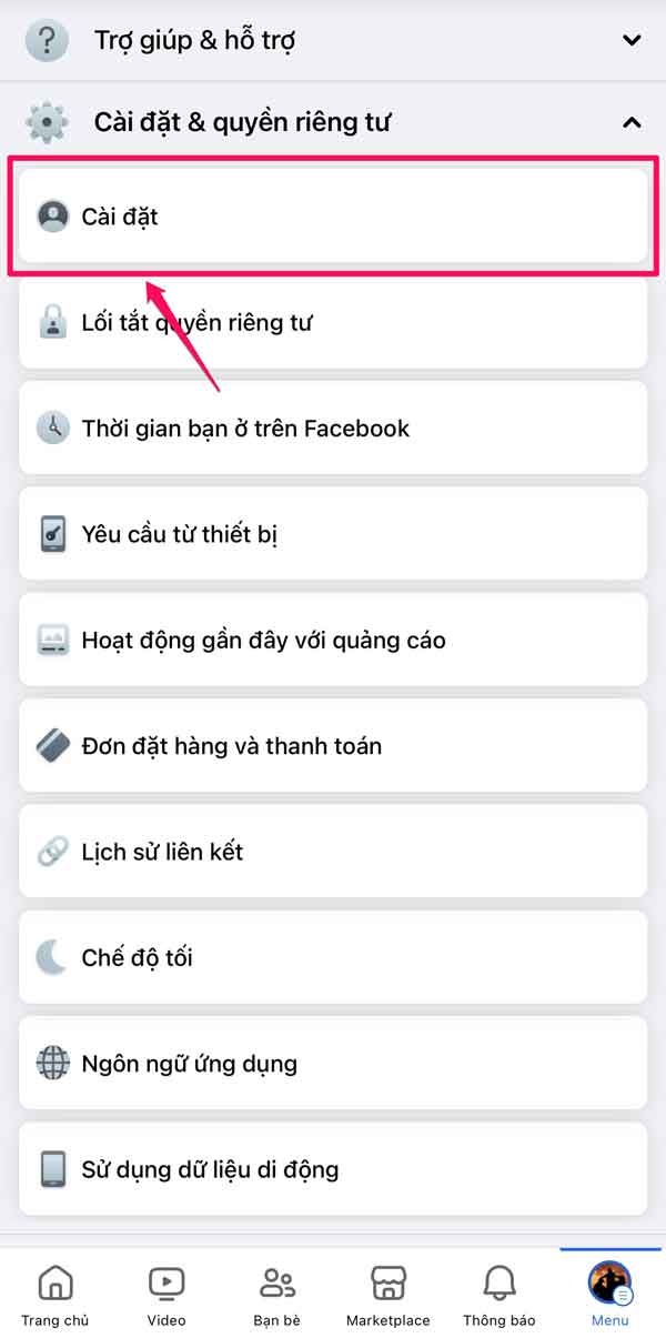 Cách ẩn người theo dõi mình trên Facebook bằng điện thoại - bước 4