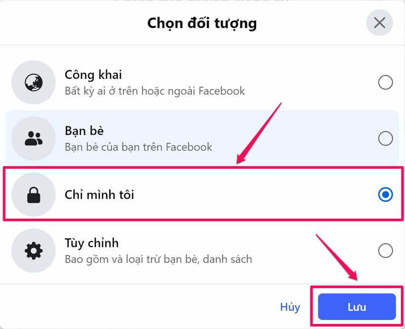 Cách ẩn người theo dõi mình trên Facebook bằng máy tính - bước 8