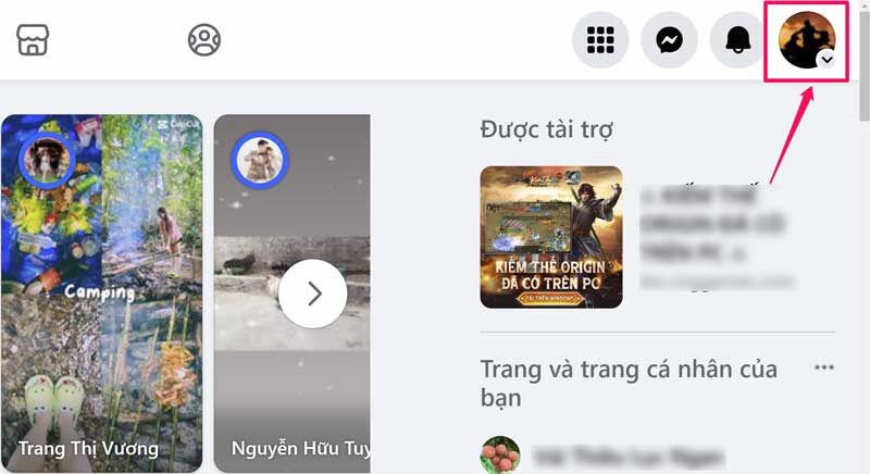 Cách ẩn số người theo dõi trên Facebook bằng máy tính - bước 2