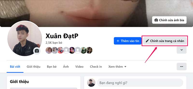 Cách xem số người theo dõi mình trên Facebook bằng máy tính - bước 4